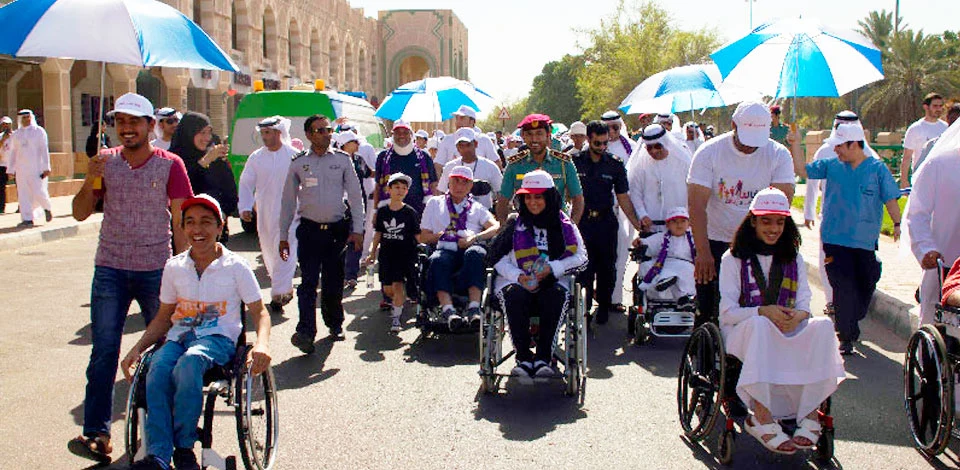 Consider people with special needs as the determined ones